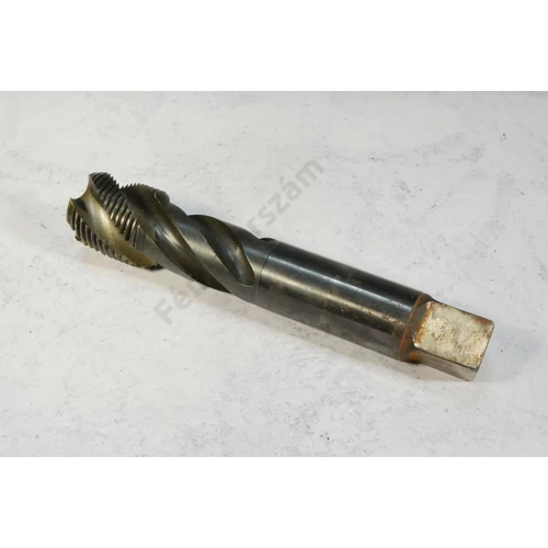 Gépi menetfúró  M39x3 6H HSS   N460 V-8 csavart hornyú  Használt