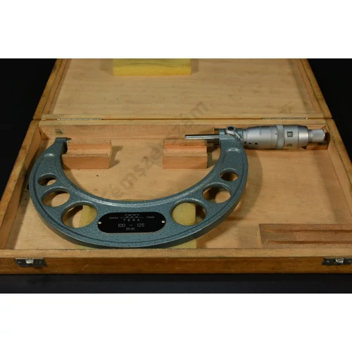 TESA Külső Mikrométer 100–125 mm / 0,01 mm