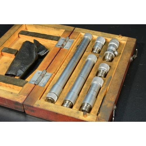 Belső Mikrométer Készlet 50–63 mm / 0,01 mm