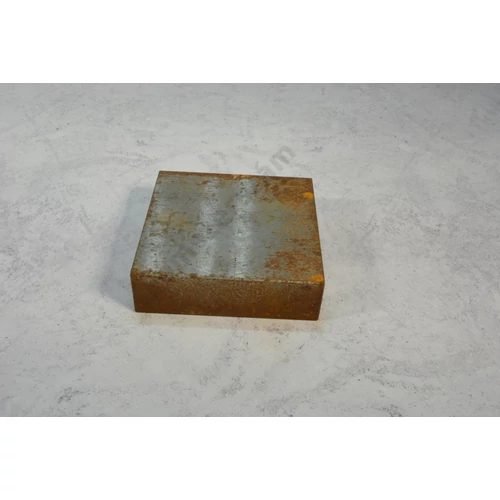 Szerszám lap 125x125x36 mm  megmunkált acéllap C45